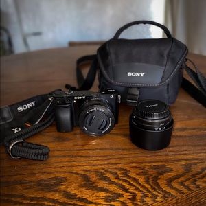 Sony Alpha a6000 with extras!